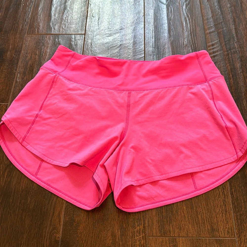 Lululemon pink shorts